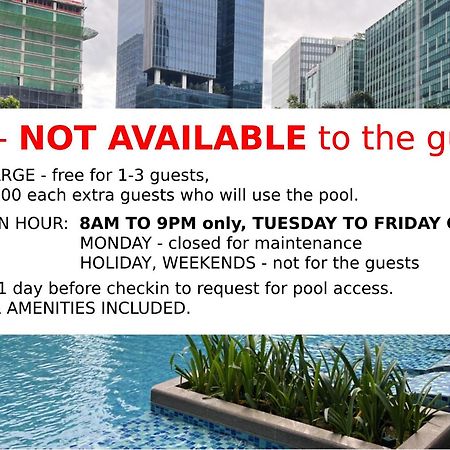 Uptown Parksuites Apartments Tower 2 Bgc By Ph Staycation Manila Eksteriør billede